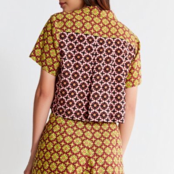 UO Shadow Moon Button-Down Top - Picture 7 of 9